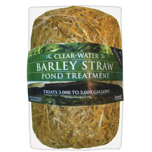 SUMMIT 135 Clear-Water Barley Straw Bale 15 oz, Treats up to 5000-...