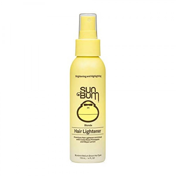 Sun Bum Blonde Formula Hair Lightener, 4 oz Spray Bottle, 1 Count,...