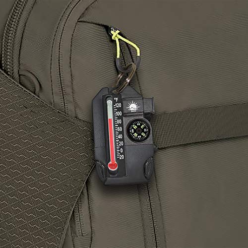 Sun Company Outsider - 4-in-1 Survival Multi-Tool | Compass, Therm...