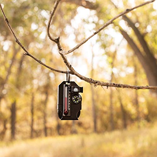 Sun Company Outsider - 4-in-1 Survival Multi-Tool | Compass, Therm...