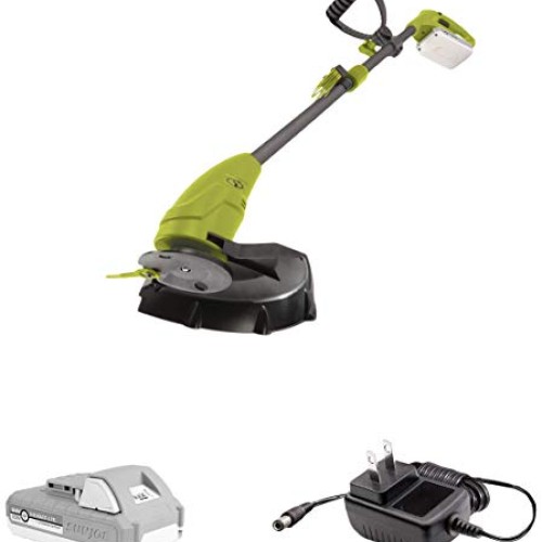 Sun Joe 24V-GT10-LTE 24-Volt iON+ 10-inch Cordless Lightweight Str...