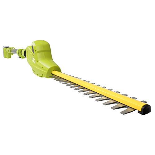 Sun Joe 24V-PHT17-LTE Cordless Telescoping Dual-Action Pole Hedge ...