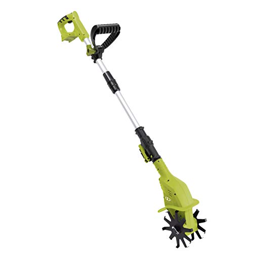 Sun Joe 24V-TLR-CT 6-Inch Cutting Swath Garden Tiller/Cultivator, ...