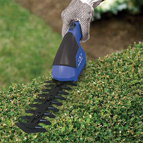 Sun Joe HJ604C-SJB Cordless 2-in-1 Grass Shear, Hedge Trimmer, Dar...