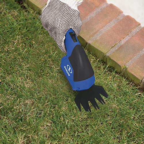 Sun Joe HJ604C-SJB Cordless 2-in-1 Grass Shear, Hedge Trimmer, Dar...