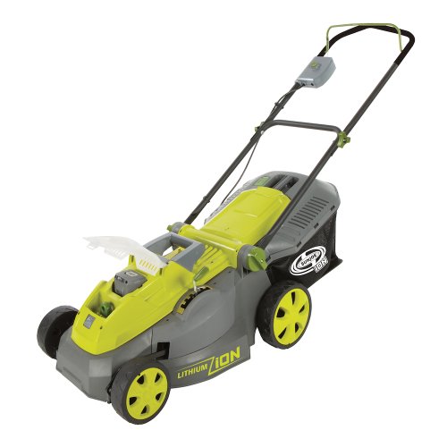 Sun Joe iON16LM 40-Volt 16-Inch Brushless Cordless Lawn Mower, Kit...