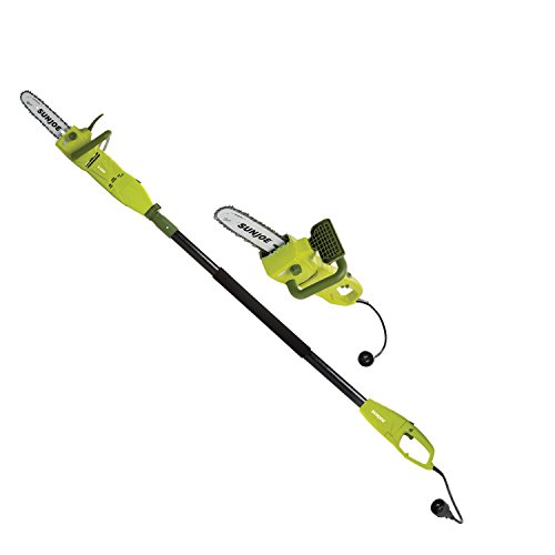Sun Joe SWJ807E 10 inch 8.0 Amp Electric Convertible Pole Chain Sa...