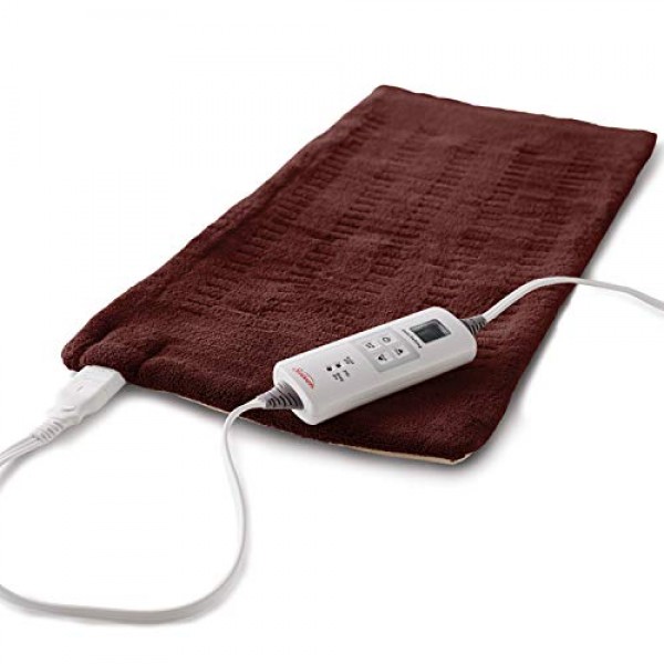 Sunbeam Heating Pad for Fast Pain Relief | X-Large XpressHeat, 6 H...