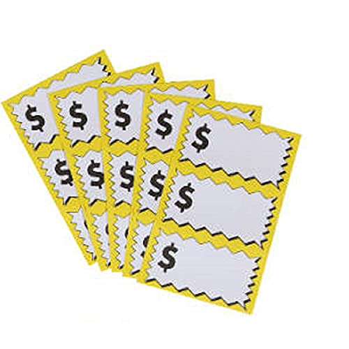 Sunburst Systems 4150 Yard Neon Yellow 10 Large Label 4150 Kit I...