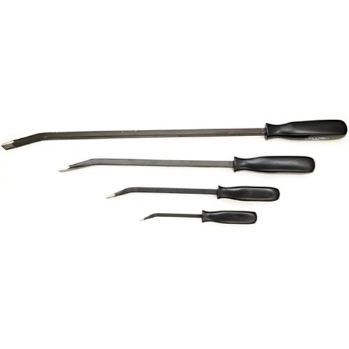 Sunex 9704 Pry Bar Set with Ergonomic Handles, 4-Piece