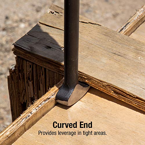Sunex 9804 Rolling Head Pry Bar Set, 6-Inch - 20-Inch, 4-Piece
