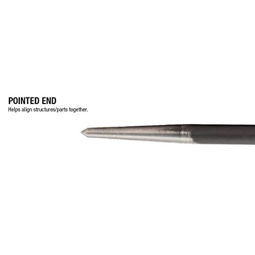 Sunex 9804 Rolling Head Pry Bar Set, 6-Inch - 20-Inch, 4-Piece