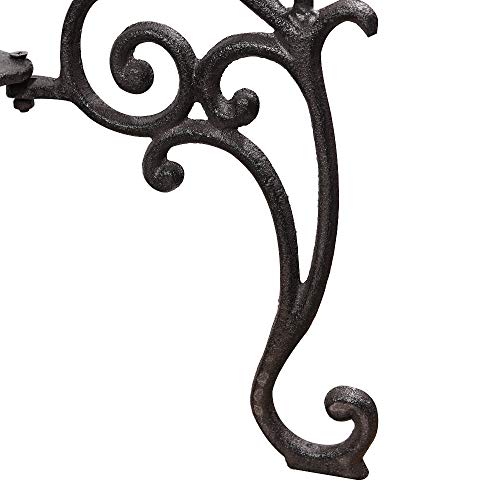 Sungmor Heavy Duty Cast Iron Potted Plant Stand,19.3-Inch 1 Tier M...