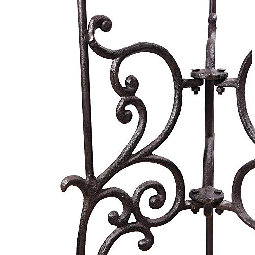 Sungmor Heavy Duty Cast Iron Potted Plant Stand,19.3-Inch 1 Tier M...