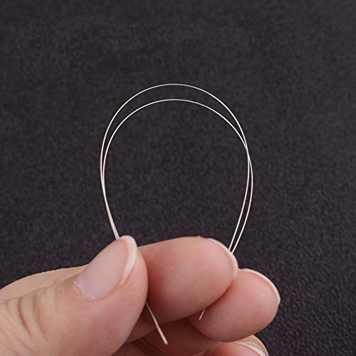 6 Pieces Big Eye Beading Needles with Needle Bottle 2.2 inch, 3 i...