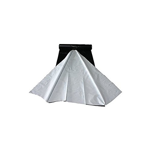 Sunleaves Poly Film in Black / White - 10 x 10 Feet