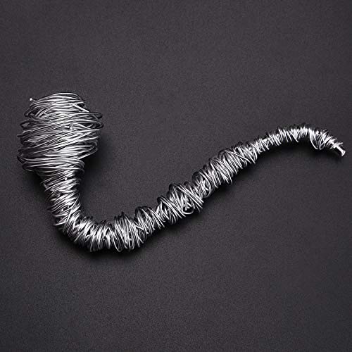 Sunmns 6 Rolls Silver Aluminum Wire, DIY Craft Art Wire, Soft and ...
