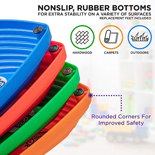 Sunny & Fun 15pc Balance Stepping Stones Obstacle Course for Kids ...