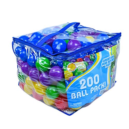 Sunny Days Entertainment 200 Ball Pack – Phthalate and BPA Free Cr...