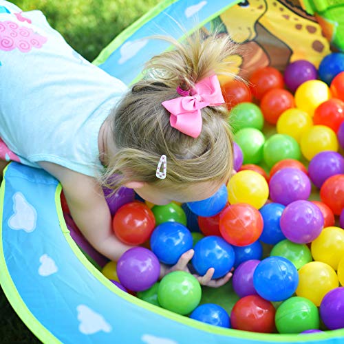 Sunny Days Entertainment Zoo Adventure Ball Pit – Indoor Pop Up Pl...