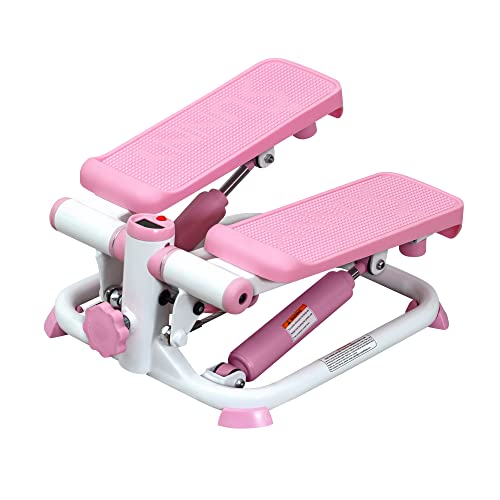 Sunny Health & Fitness Exercise Stepping Machine, Portable Mini St...