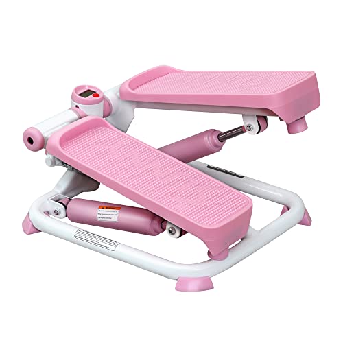 Sunny Health & Fitness Exercise Stepping Machine, Portable Mini St...