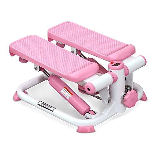 Sunny Health & Fitness Exercise Stepping Machine, Portable Mini St...