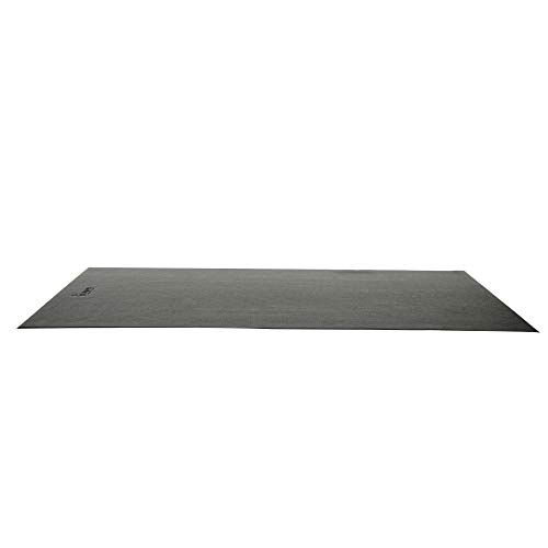 Sunny Health & Fitness Treadill Mat -Large - NO. 074-L, Black