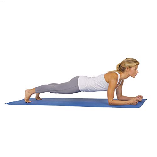Sunny Health and Fitness Yoga Mat Blue, Model:31