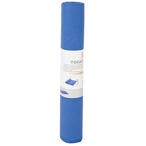 Sunny Health and Fitness Yoga Mat Blue, Model:31