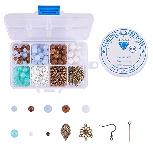 SUNNYCLUE 1 Box 400+pcs DIY 1 Set Jewelry Making Kit Jewelry Makin...