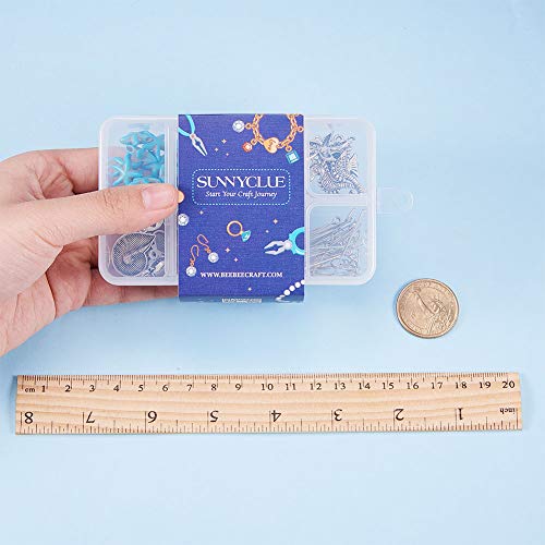 SUNNYCLUE 1 Box DIY 10 Pair Starfish Seahorse Shell Dangle Earring...
