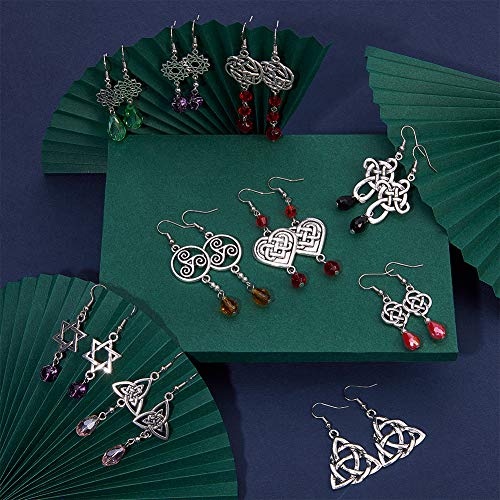 SUNNYCLUE 1 Box DIY 10 Pairs Celtic Knot Dangle Earring Making Kit...