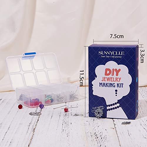 SUNNYCLUE 1 Box DIY 10 Pairs Celtic Knot Dangle Earring Making Kit...