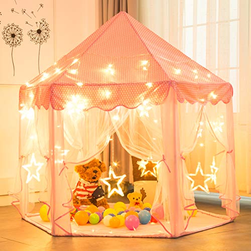 Sunnyglade 55 x 53 Princess Tent with 8.2 Feet Big and Large S...