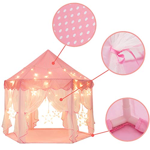 Sunnyglade 55 x 53 Princess Tent with 8.2 Feet Big and Large S...