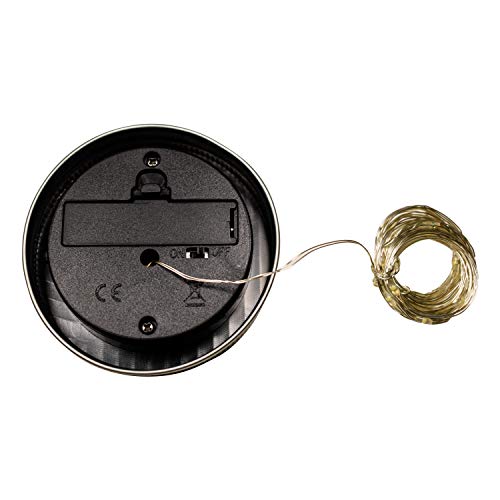 Sunshine Mason Co. Solar Mason Jar Fairy Firefly String Lights Reg...