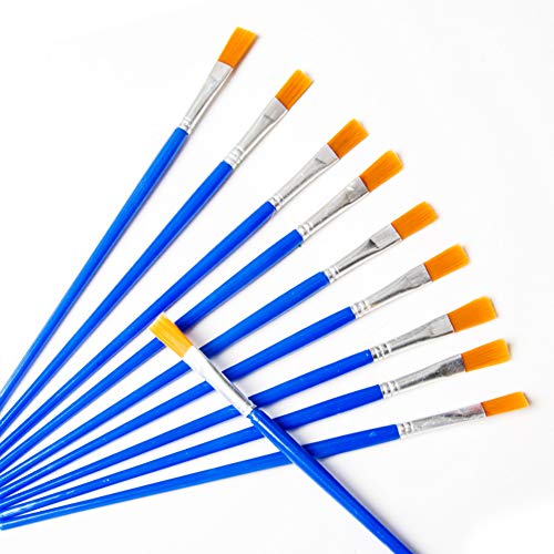 50 Pcs Pointed Round Brushes for Kids/Students/Starter/Teens ，Det...