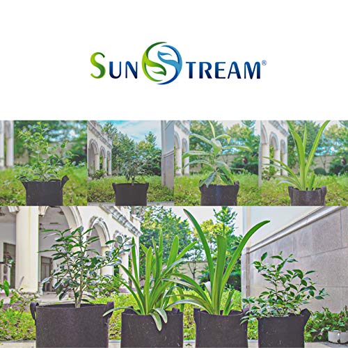 SunStream 5-Pack 10 Gallons Heavy Duty Thickened Nonwoven Fabric P...