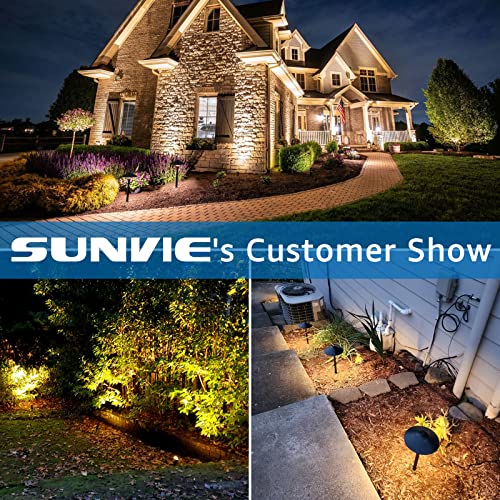 SUNVIE LED Landscape Lighting Kit Low Voltage Landscape Lights wit...