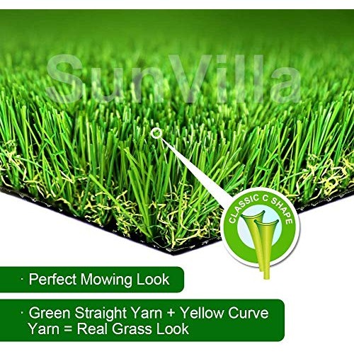 SunVilla SV6.5X10 Realistic Indoor/Outdoor Artificial Grass/Turf...