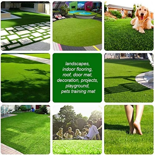 SunVilla SV6.5X10 Realistic Indoor/Outdoor Artificial Grass/Turf...