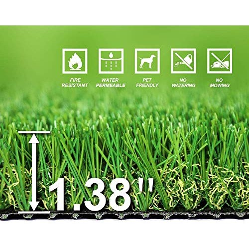 SunVilla SV6.5X10 Realistic Indoor/Outdoor Artificial Grass/Turf...
