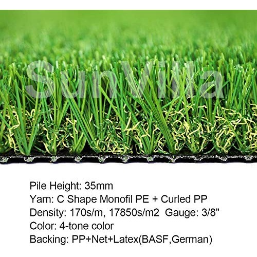 SunVilla SV6.5X10 Realistic Indoor/Outdoor Artificial Grass/Turf...