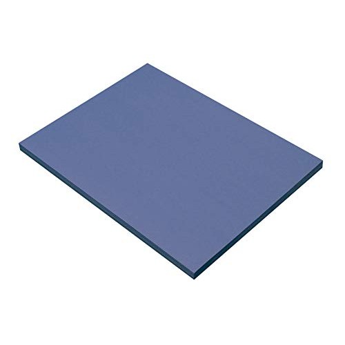 SunWorks 7403 Construction Paper, 9 x 12, 50 Sheets/Pack, Blue