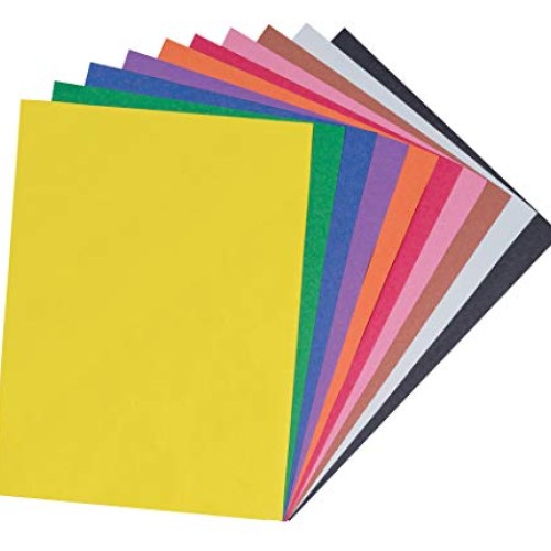 SunWorks Construction Paper, 10 Assorted Colors, 9 x 12, 300 Sheets
