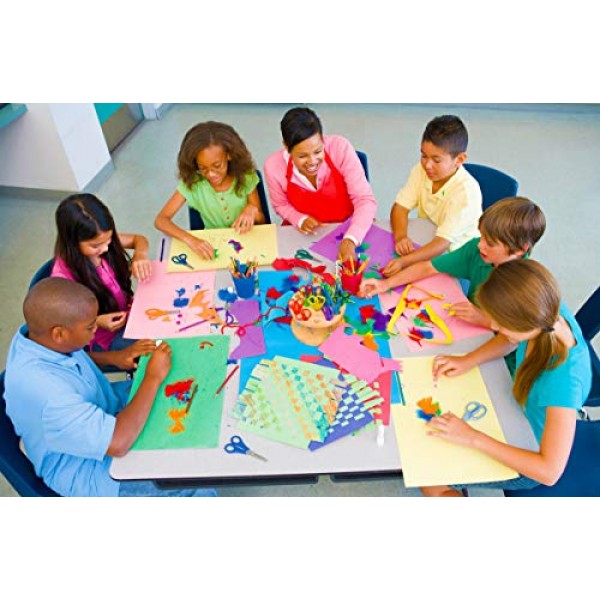 SunWorks Construction Paper Sampler, 12 Assorted Colors, 9 x 12,...