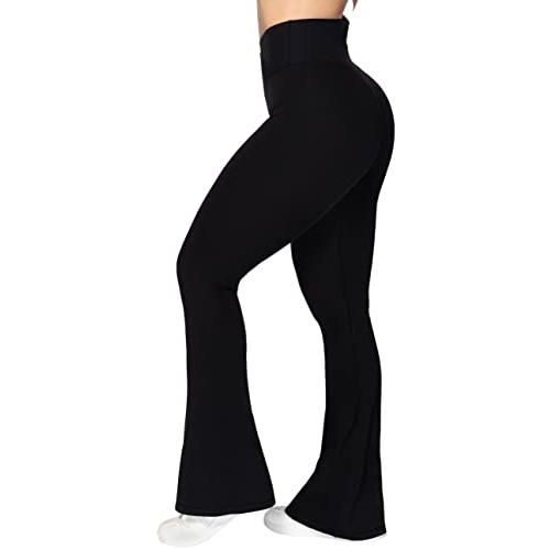 Sunzel Flare Leggings, Crossover Yoga Pants with Tummy Control, Hi...