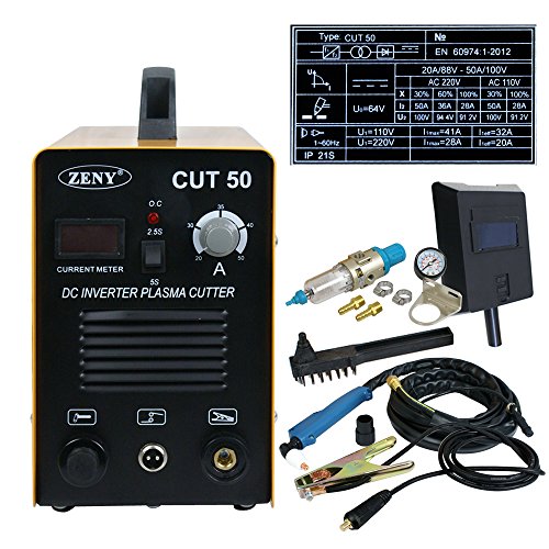 SUPER DEAL DC Inverter Plasma Cutter Welding Machine With Screen D...