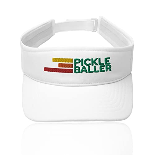 Pickle Baller Retro Pickleball Visor Fun Pickle Ball Gift Pickleba...